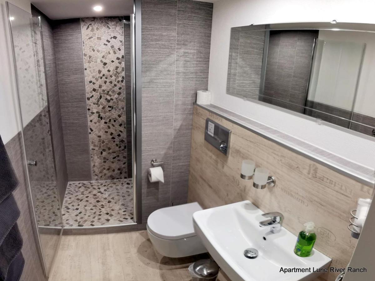 Appartement Im Stall "Lune River Ranch" Loxstedt Bagian luar foto